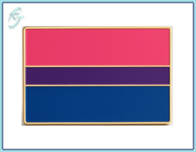 Bisexual Pride Run Pin