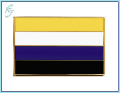 Non-Binary Pride Run Pin